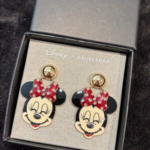 Disney Baublebar Minnie Mouse Earrings